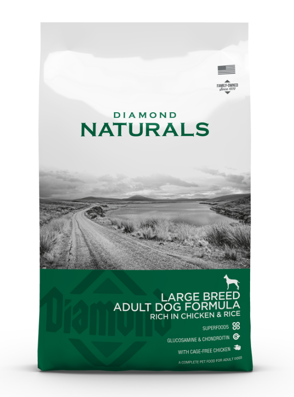 Diamond Naturals Large Breed Adult Chicken & Rice 2kg