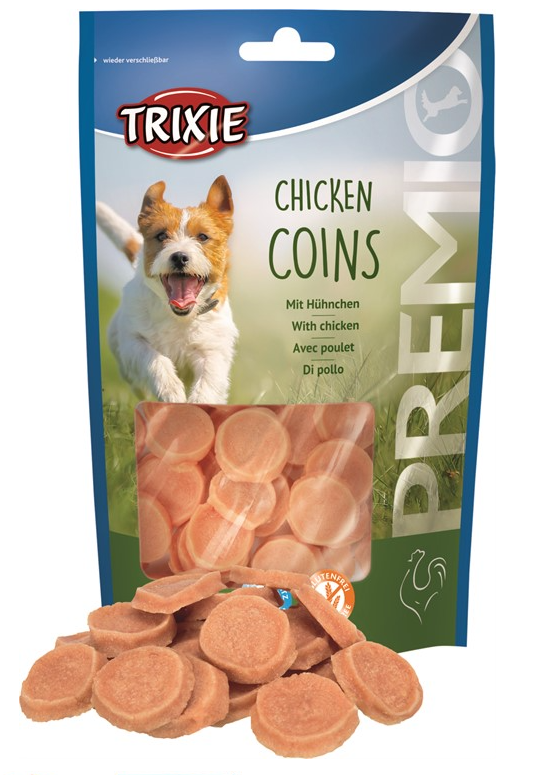 PREMIO Chicken coins, 100 g
