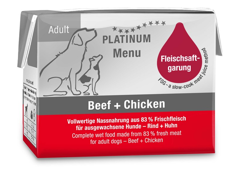 Platinum Menu Beef + Chicken 90g