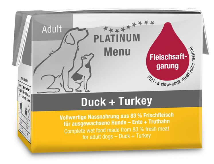 Platinum Menu Duck + Turkey 90g