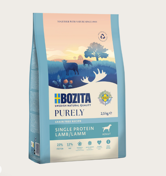 Bozita Dog Purely Adult Lamb 2,5kg