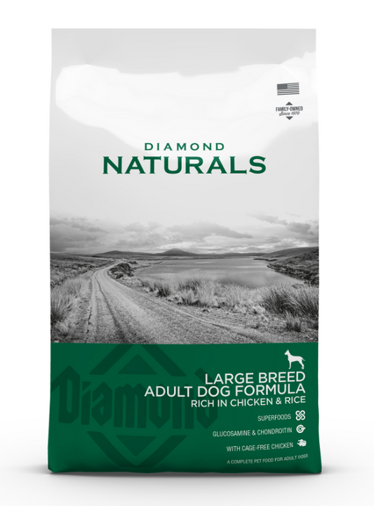 Diamond Naturals Large Breed Adult Chicken & Rice 2kg