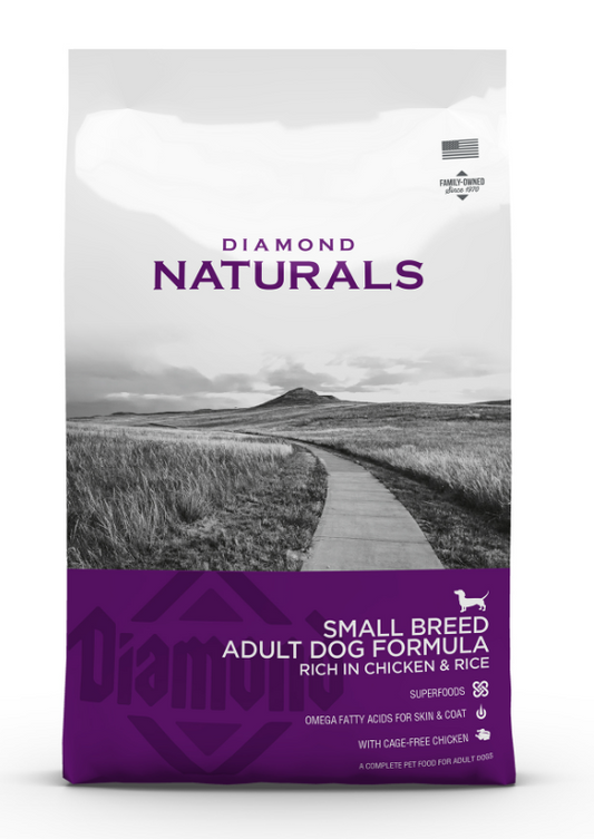 Diamond Naturals Small Breed Adult Dog Chicken & Rice 2 Kg