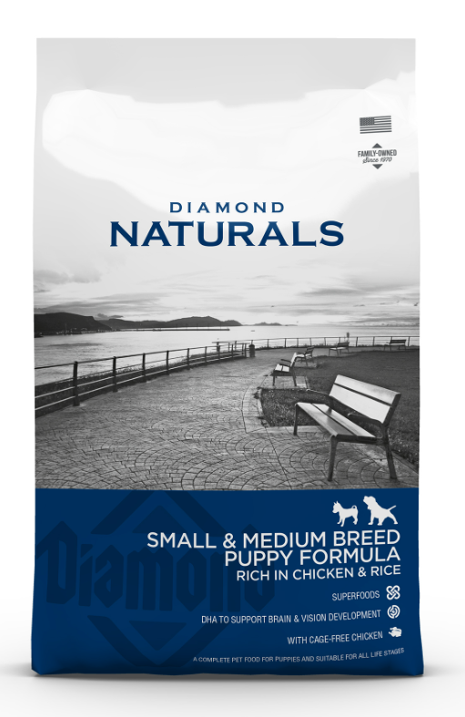 Diamond Naturals Small & Medium Puppy Chicken & Rice 2 Kg