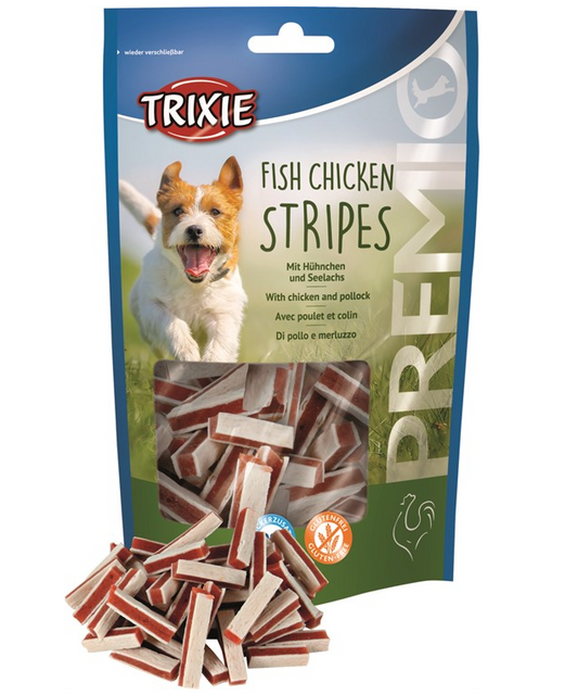 PREMIO Fish Chicken Stripes, 75 g