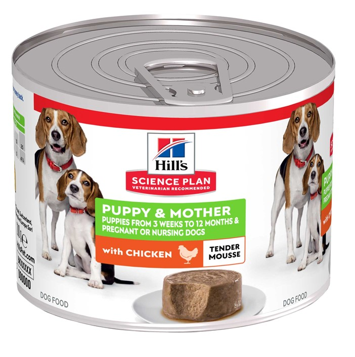 Hills Puppy & Mother Tender Mousse Chicken - 200g