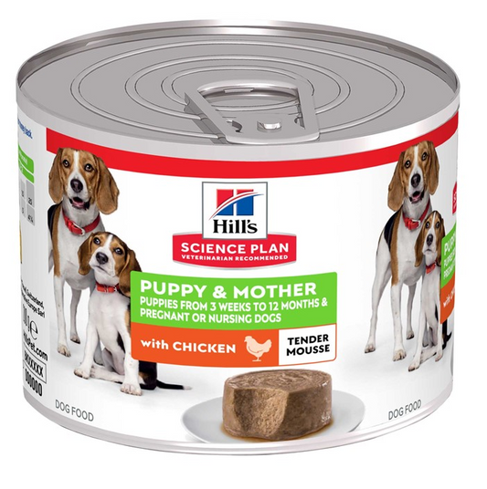 Hills Puppy & Mother Tender Mousse Chicken - 200g