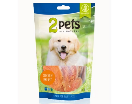 2pets Dogsnack Chicken Breast 100 g