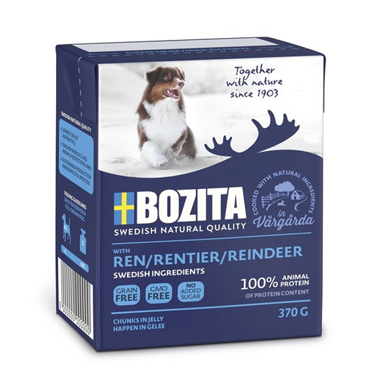 Bozita Hund Tetra Bitar i Gelé Ren - 370 g