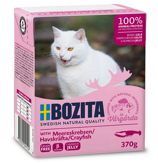 Bozita Katt Tetra Bitar i gelé Havskräfta 370 g