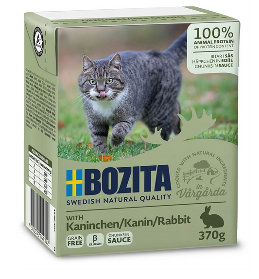 Bozita Katt Tetra Bitar i gelé Kanin 370 g