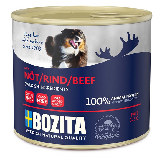 Bozita Hund Paté Nöt - 625g