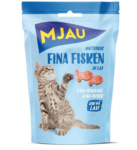Mjau Treats Fina Fisken 30g
