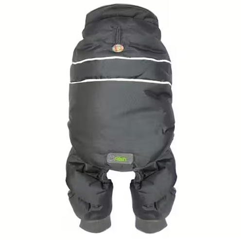 GO FRESH PET Snow Suit 2-del Charcoal Grey